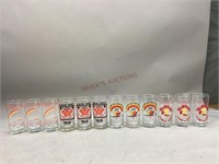 1980, 1982, 1984, & 1987 ALF Glass Cups