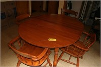 Table and 4 chairs