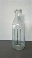 Old orchard milk bottle