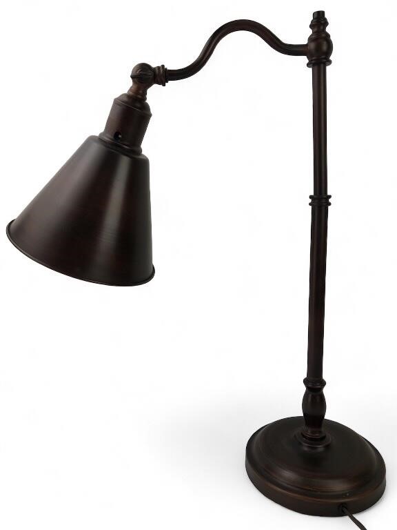 22" Metal Table Top Desk Lamp