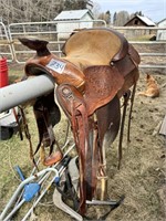 Eamore Roping Saddle - Western Classic