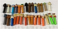 29 Pez dispenser - Star Wars, Garfield, Pooh