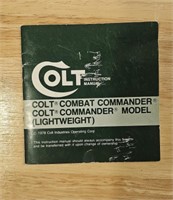 Colt Combat Commander Book