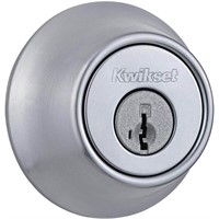 $17  660 Satin Chrome Single Cyl. Deadbolt w/ Smar