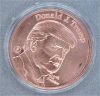 (2) Trump Coins in Good Condition.