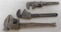 lot of 3 wrenches G M Co, Morgan-Albany other