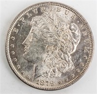 Coin 1879-P  Morgan Silver Dollar Brilliant Unc.