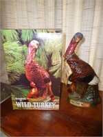 Wild Turkey Ceramic Whisky Decanter