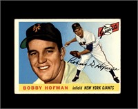 1955 Topps #17 Bobby Hofman VG to VG-EX+