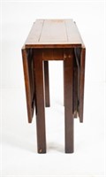 English Oak Drop Leaf Gate Leg Table