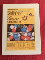 Molecular model set for organic chemistry