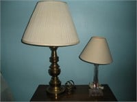 2 Table Lamps, Tallest 29 inches