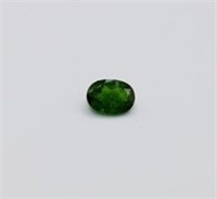 .74 ct Oval Cut Chrome Diopside