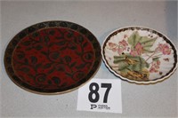 (2) Decorative Plates