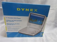 Dynex 7" portable DVD Player .