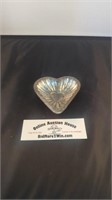 Vintage Metal Heart Tart Tin Candy Mold