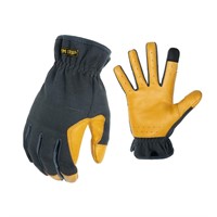 FIRM GRIP XL Duck Canvas Hybrid Leather Gloves