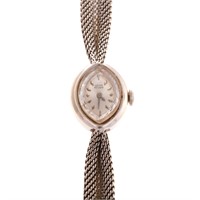 A Lady's 14K Lucien Piccard Cocktail Watch