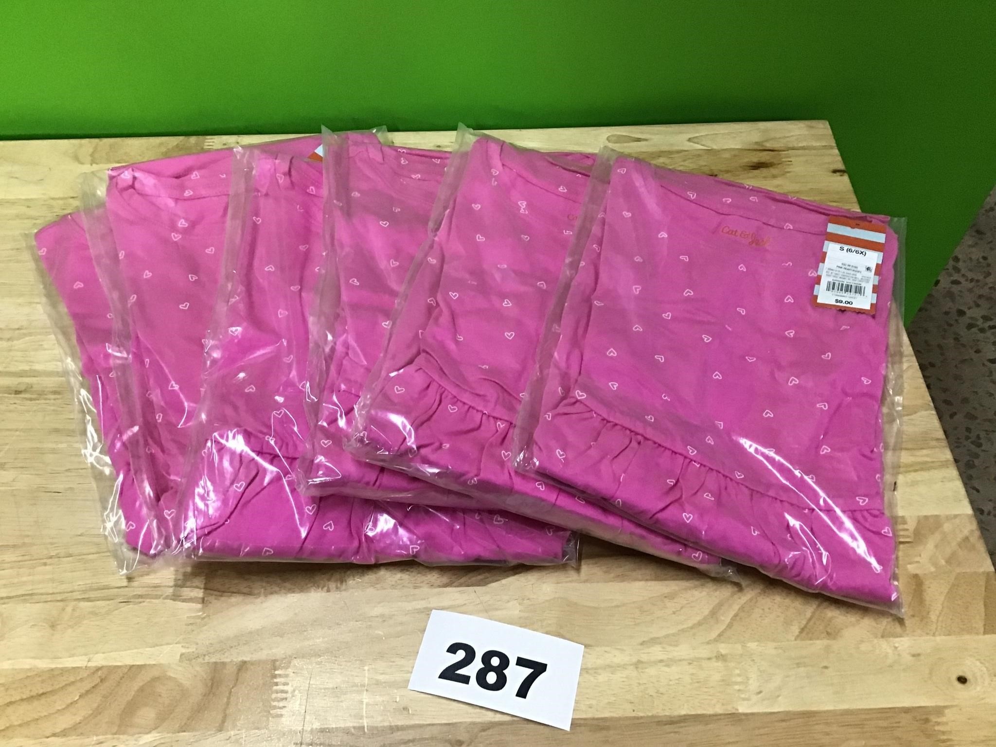 Cat&Jack Pink Girls’ Dresses lot of 6 size 6/6x