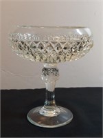 Indiana Diamond Point Chalice Or Open Pedestal