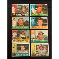 (45) 1960 Topps Baseball Cards