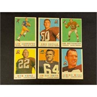 (17) 1959 Topps Football Cards