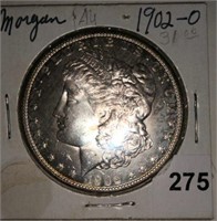 1902O Silver Morgan Dollar