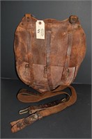 US Army WWII Leather Mail Satchel