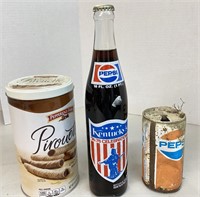 3 Pcs. Vintage Pepsi Bottles ++
