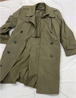 Military trenchcoat size 34S