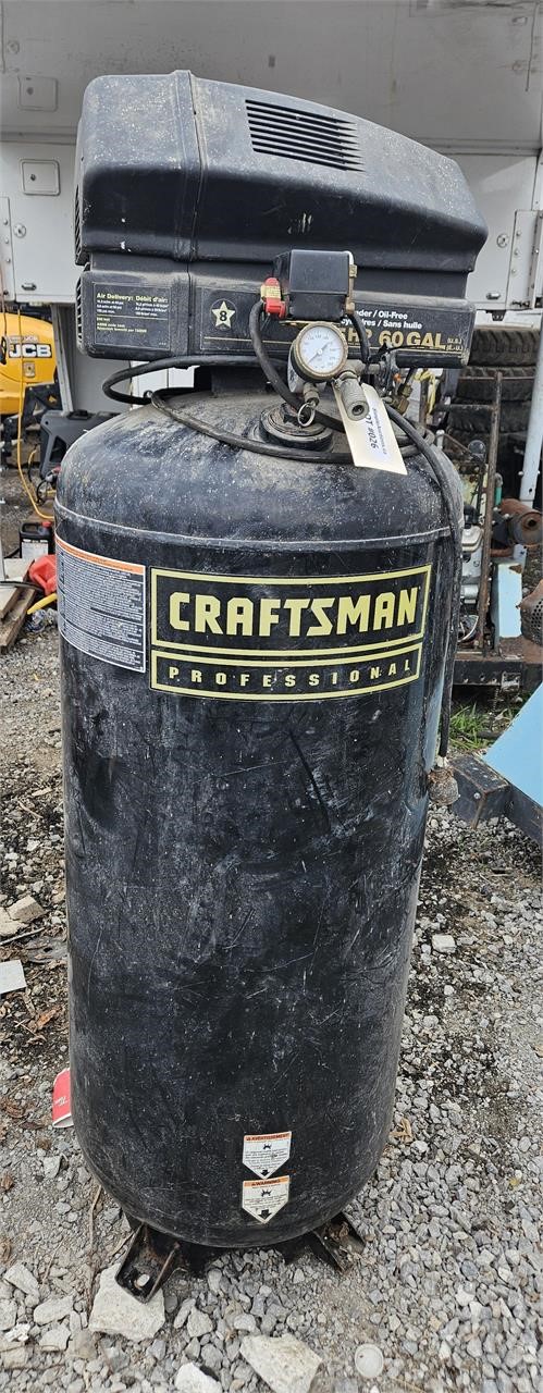 Craftsman 60 Gallon 6.5hp Oil Free Air Compressor