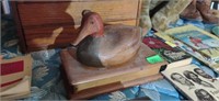 Heavy wooden duck box