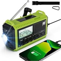 Emergency Weather Radio - Solar Powered