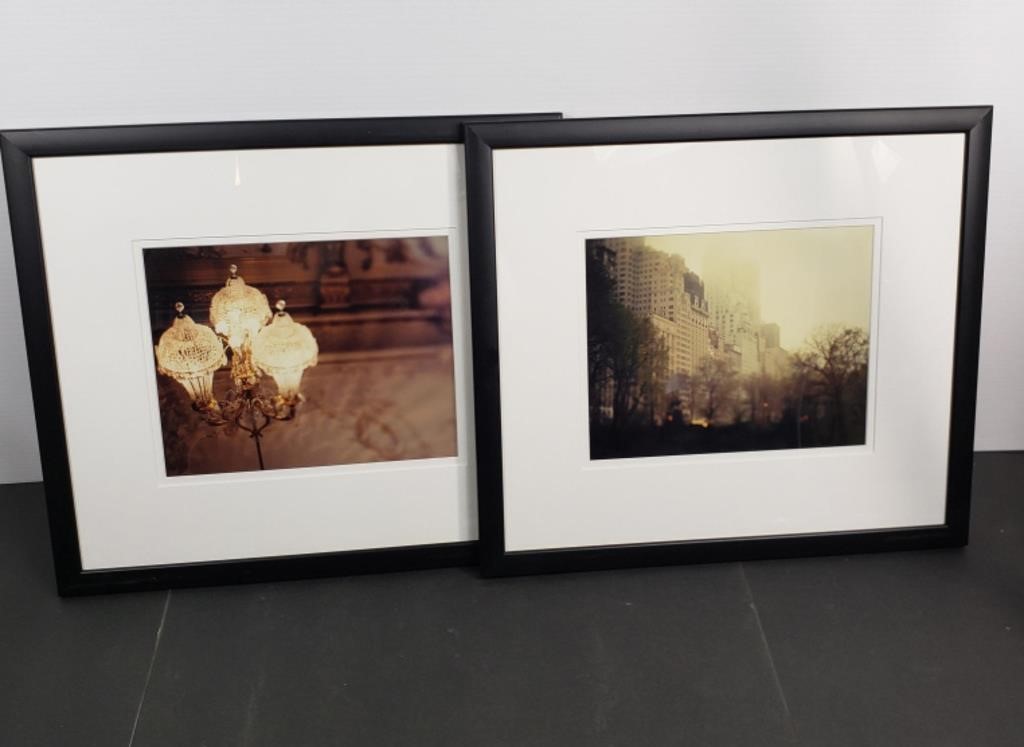 2 FRAMED PHOTOGRAPHS 17 x 15