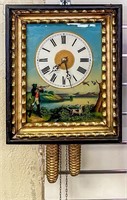 Vintage Large Frame Wall Clock
