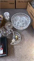 Box lot of Crystal & Glassware