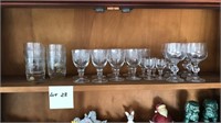 Shelf Lot Glassware