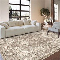 Rugland 8x10 Area Rugs - Stain Resistant Washable