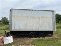 storage contailer with trailer