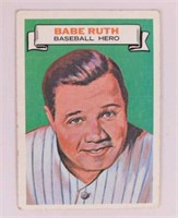 1967 Topps Babe Ruth Who Am I? baseball card