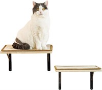 NEW LEOPO 2 Pack Floating Cat Shelf