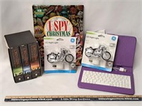 MISC Books & Tech Lot-TOKIEN/GE Motorcycle Lights+