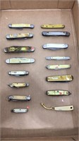 Large lot of vintage pocket knives