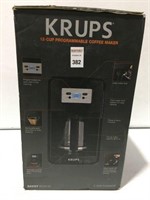 KRUPS 12-CUP PROGRAMMABLE COFFEE MAKER