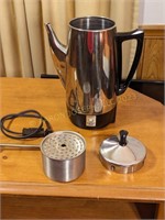 PRWSTO Stainless Steel Coffee Percolator 281104