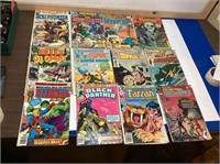 12 Old Comic  Books