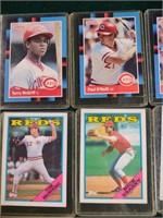 1988 Cincinnati Reds Topps & Donruss Baseball Card