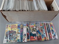 Long Box 1980-90's Marvel Comics w/ #1's & Runs