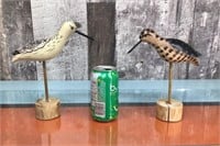 Wooden birds