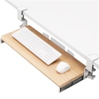 B111  VIVO Clamp-on Keyboard Mouse Tray